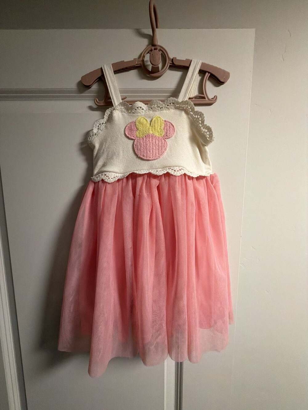 Disney Junior Minnie Mouse Toddler Girl Sleeveless Tulle Tutu Dress